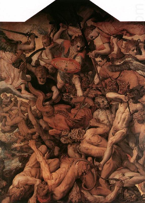 The Fall of the Rebellious Angels, FLORIS, Frans